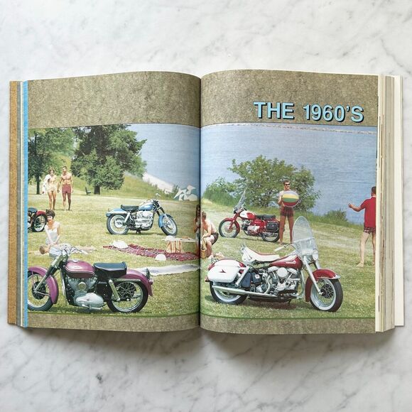 The Big Book of Harley-Davidson Paperback Book - Motorcycle History 12.5" x 9.5" - Picture 11 of 16